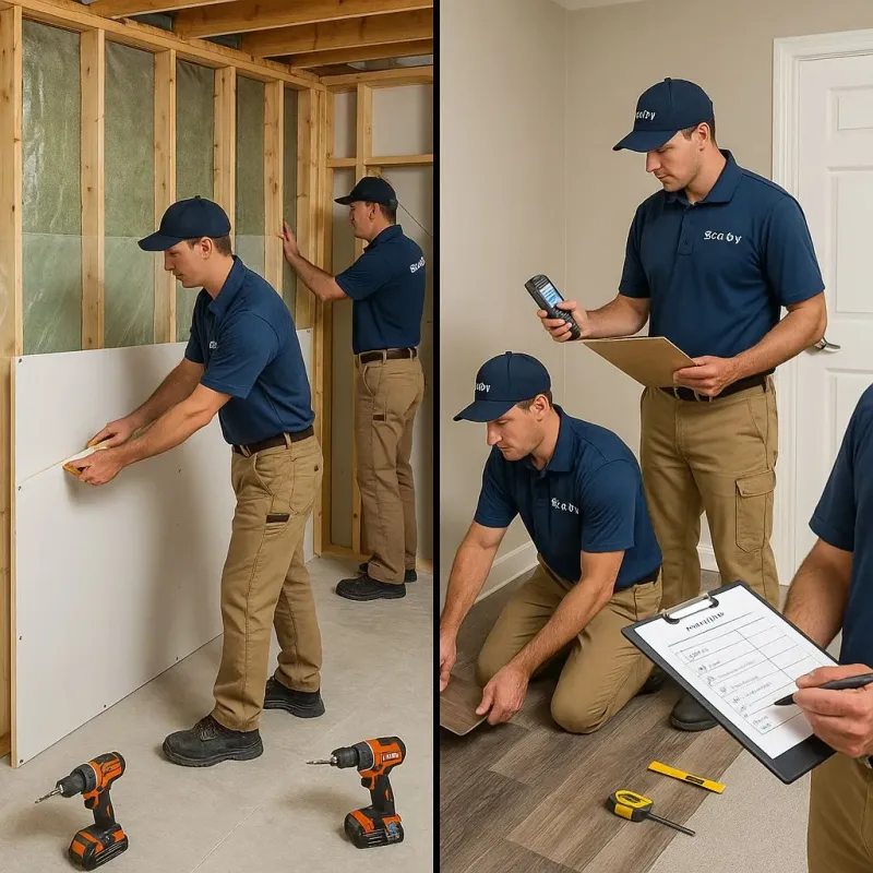 Repairs and Reconstruction process in Lebanon, TN
